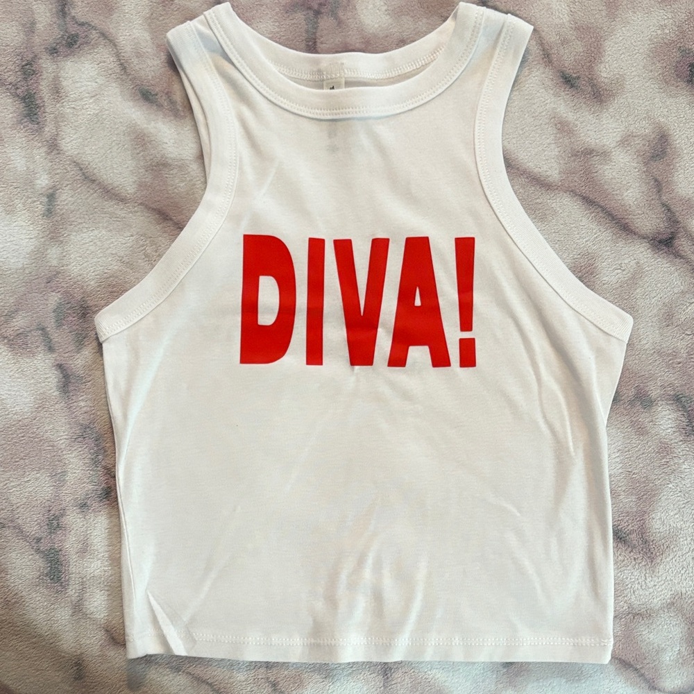 Role Model “Diva” Bella Canvas White Tank Top